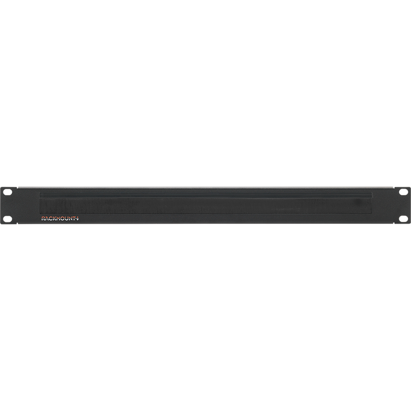 [AC-BP3-BLK] 1U Brush Plate - Black