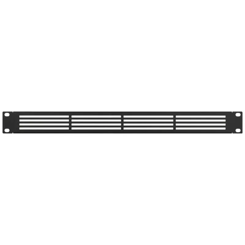 [AC-BP4-BLK] Tapa ciega para rack ventilada color Negro Rackmount-IT AC-BP4-BLK